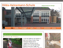 Tablet Screenshot of hhs-moers.de